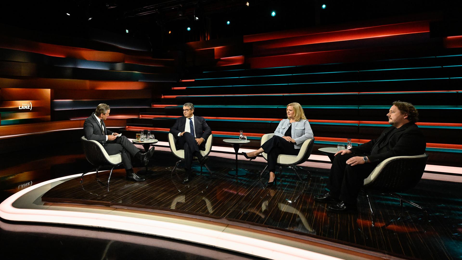 Markus Lanz vom 13. Oktober 2026: Markus Lanz, Sigmar Gabriel, Eva Quadbeck, Florian Flade