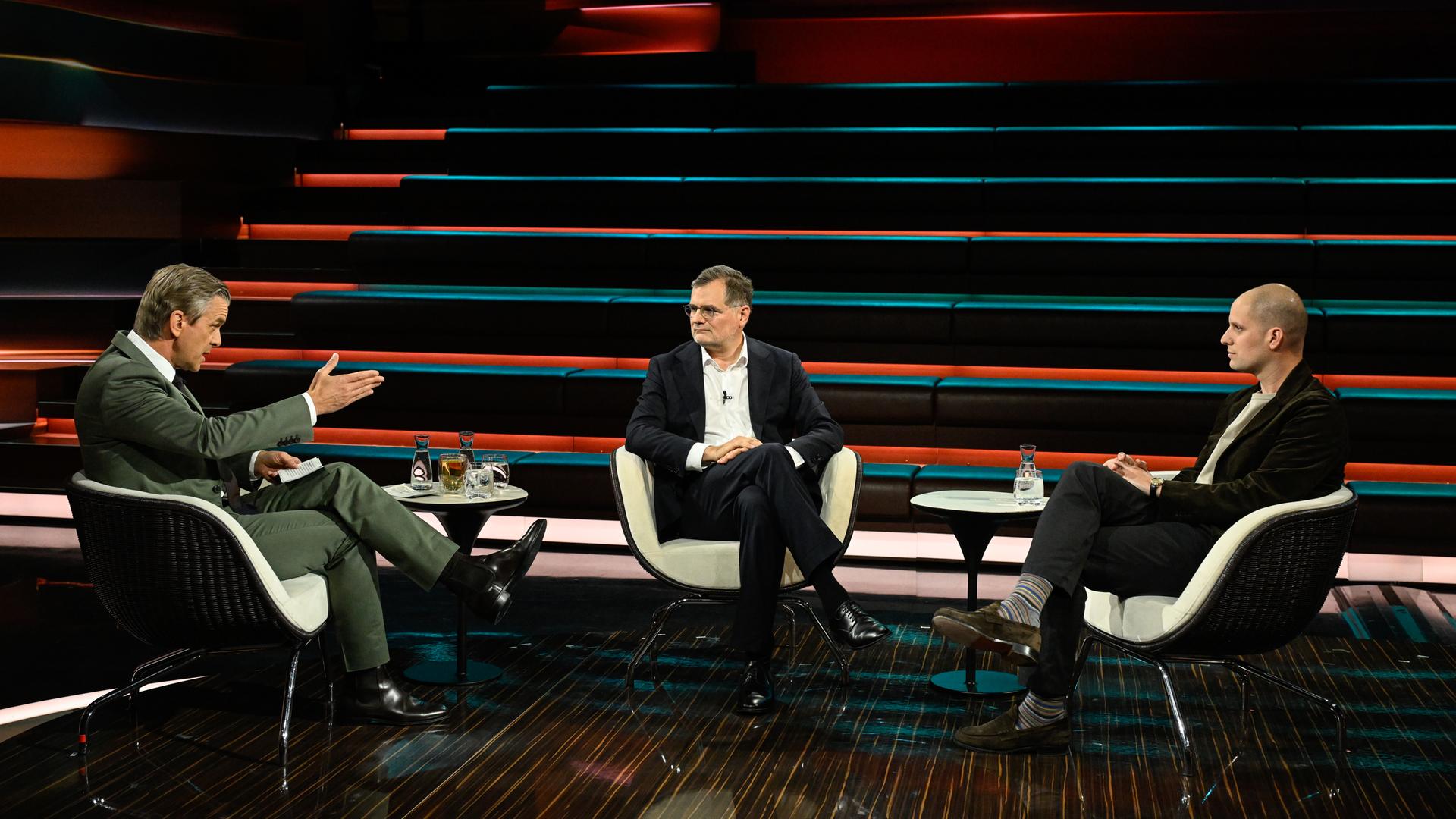 Markus Lanz vom 14. Oktober 2026: Markus Lanz, Wolfgang Schmidt und Evan Gershkovich