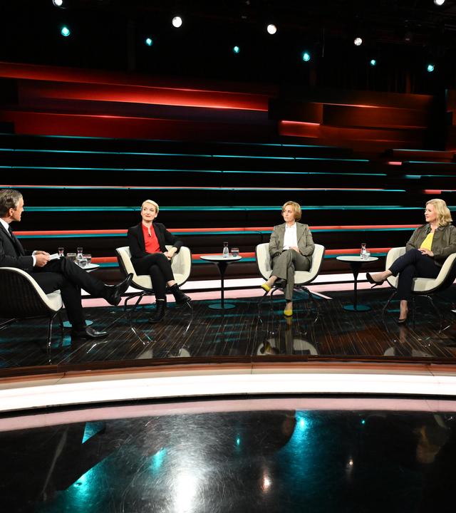 Markus Lanz vom 15. Oktober 2025: Markus Lanz, Ines Schwerdtner, Beatrix von Storch, Eva Quadbeck, Claudia Major