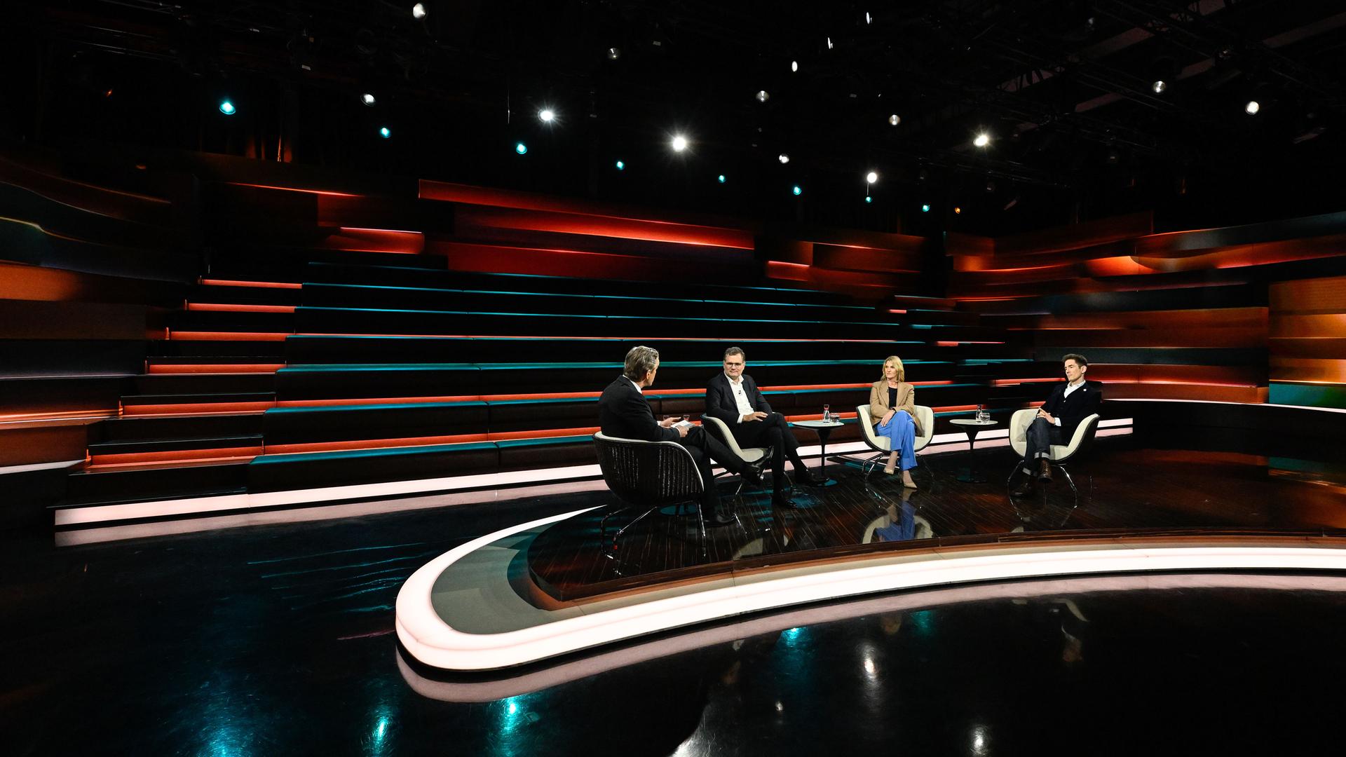 Markus Lanz vom 16. April 2026: Markus Lanz, Wolfgang Schmidt, Kerstin Münstermann, Bojan Pancevski