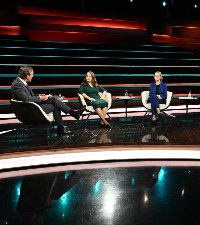Markus Lanz vom 16. Oktober 2025: Markus Lanz, Ricarda Lang, Prof. Frauke Brosius-Gersdorf, Hannah Bethke, Julia Löhr