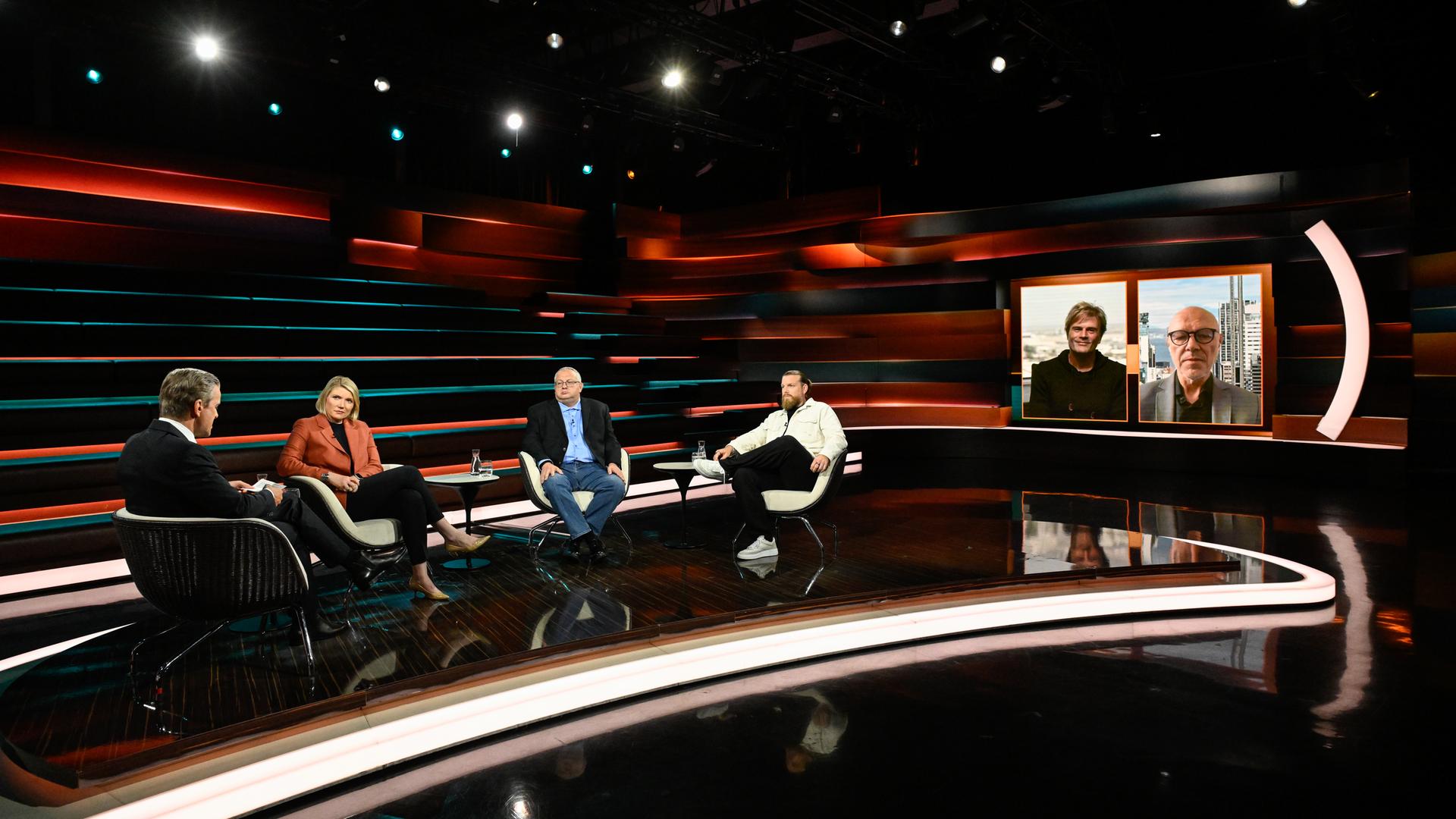Markus Lanz vom 17. Juni 2026: Markus Lanz, Cathryn Clüver Ashbrook, Rüdiger Bachmann, Lucas Vogelsang, SCHALTE Jürgen Schmieder, LA, SCHALTE Klaus Ehringfeld, Mexico City
