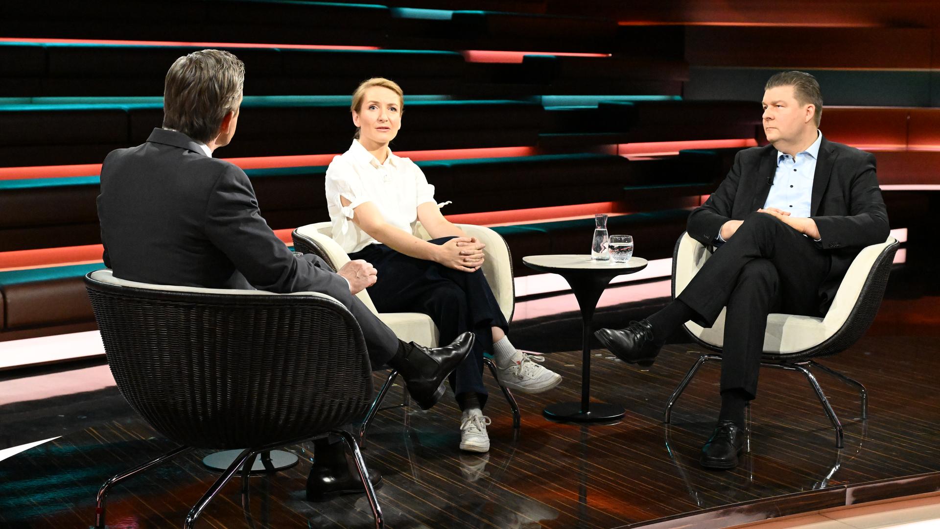Markus Lanz vom 18. März 2026: Markus Lanz, Ines Schwerdtner, Andreas Dressel