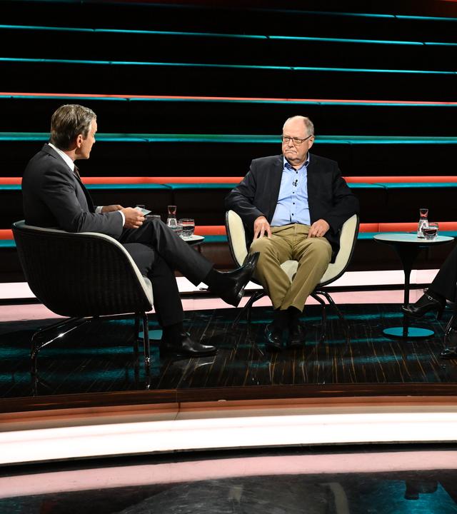 Markus Lanz vom 18. September 2025: Markus Lanz, Peer Steinbrück, Janine Wissler