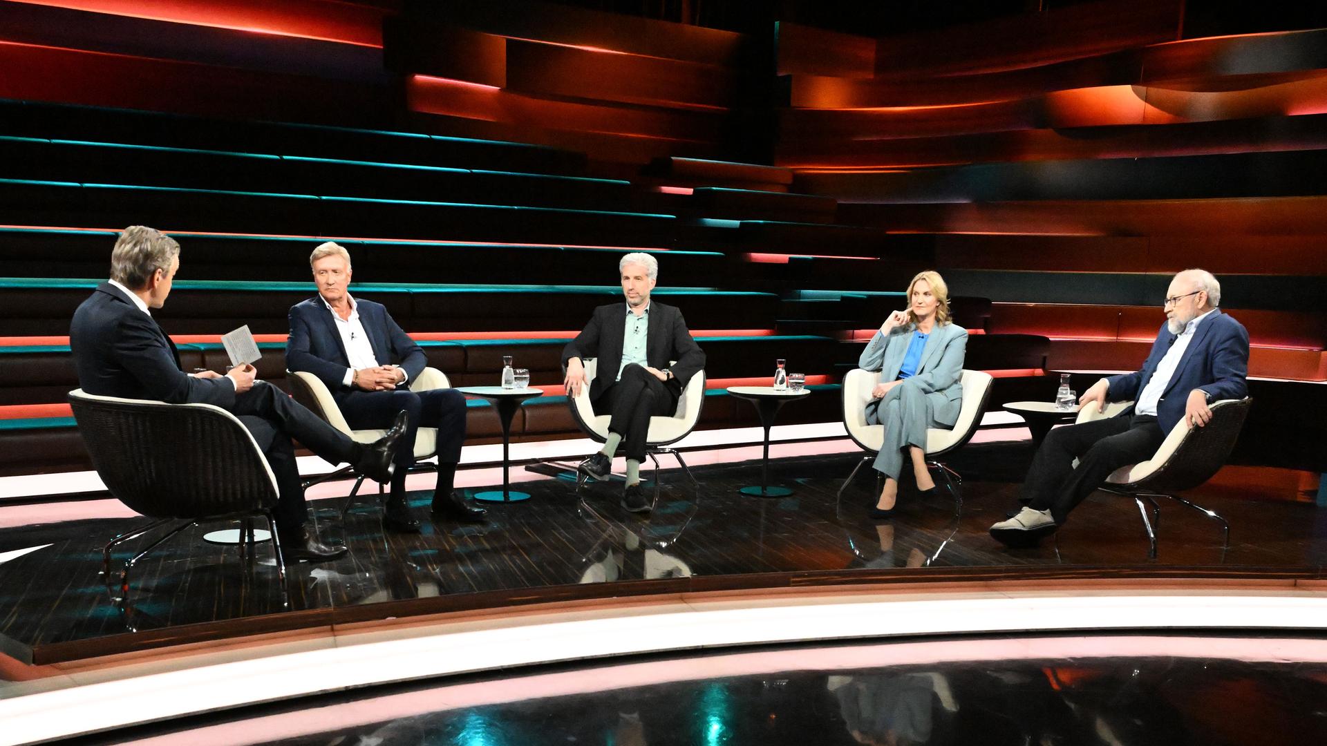 Markus Lanz vom 19. März 2026: Markus Lanz, Ole von Beust, Boris Palmer, Kerstin Münstermann, Herfried Münkler