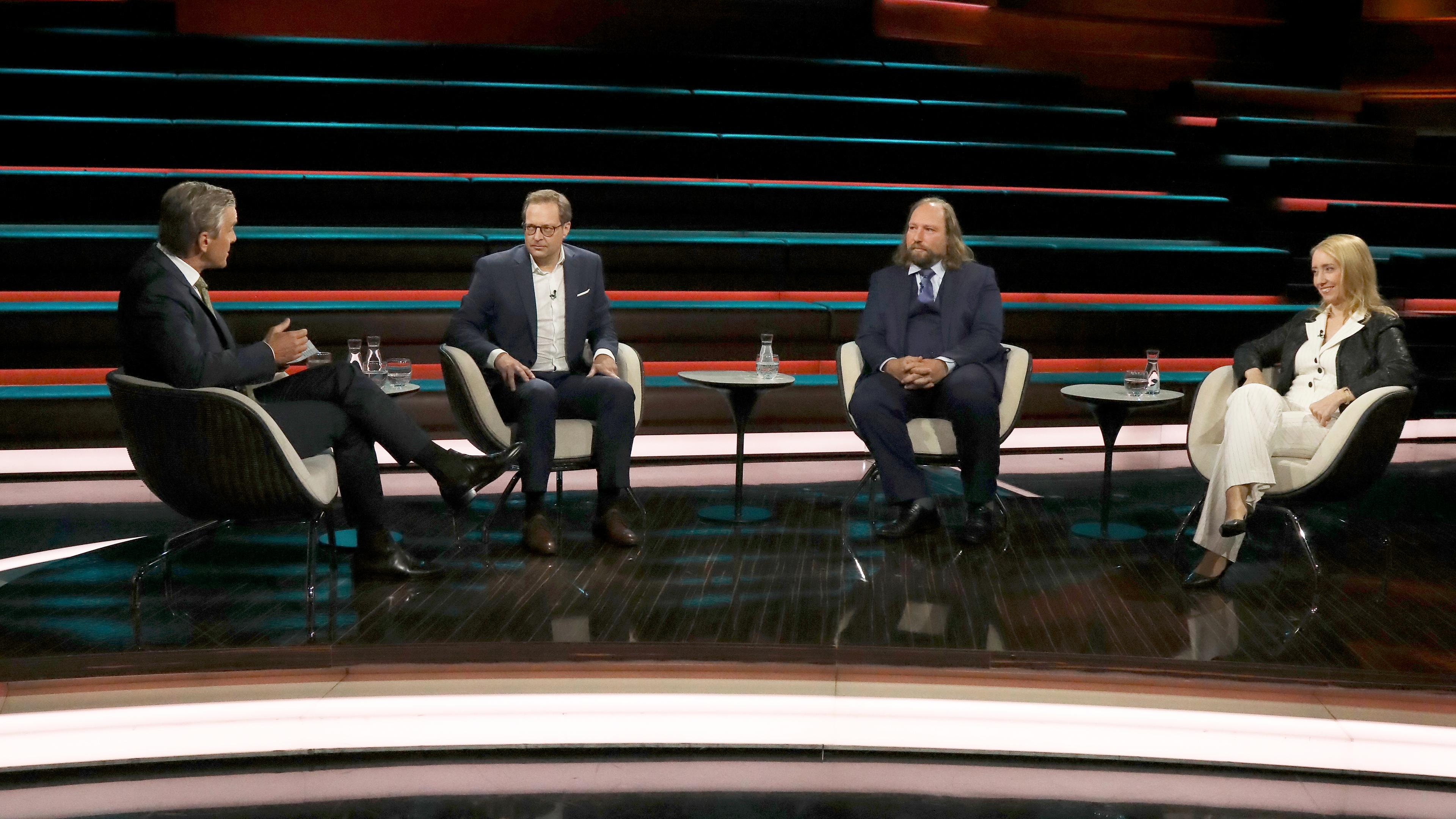 Markus Lanz vom 19. September 2024: Markus Lanz, Martin Huber, Anton Hofreiter, Melanie Amann