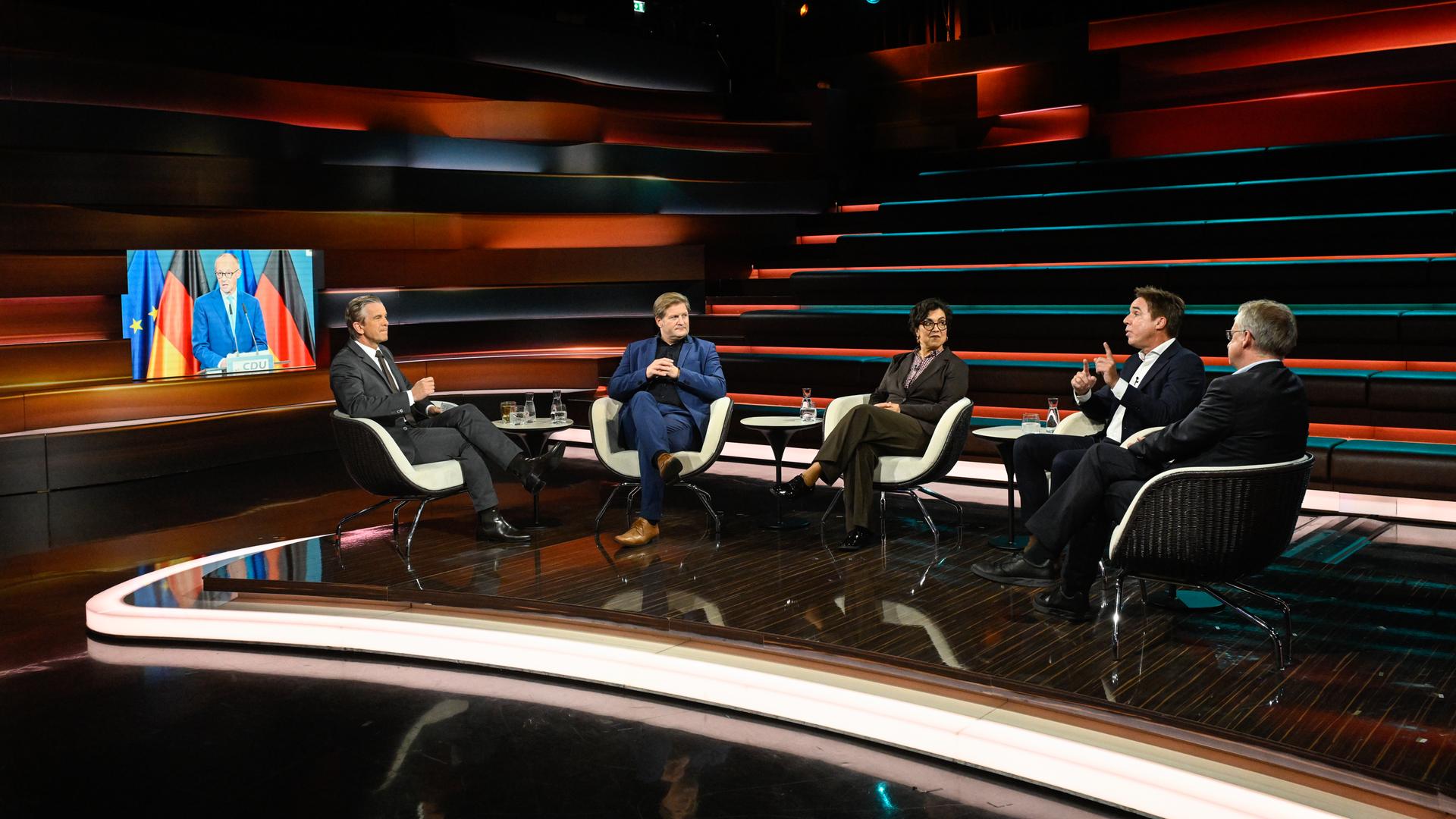 Markus Lanz vom 20. September 2026: Markus Lanz, Michael Bröcker, Mariam Lau, Markus Feldenkirchen, Albrecht von Lucke