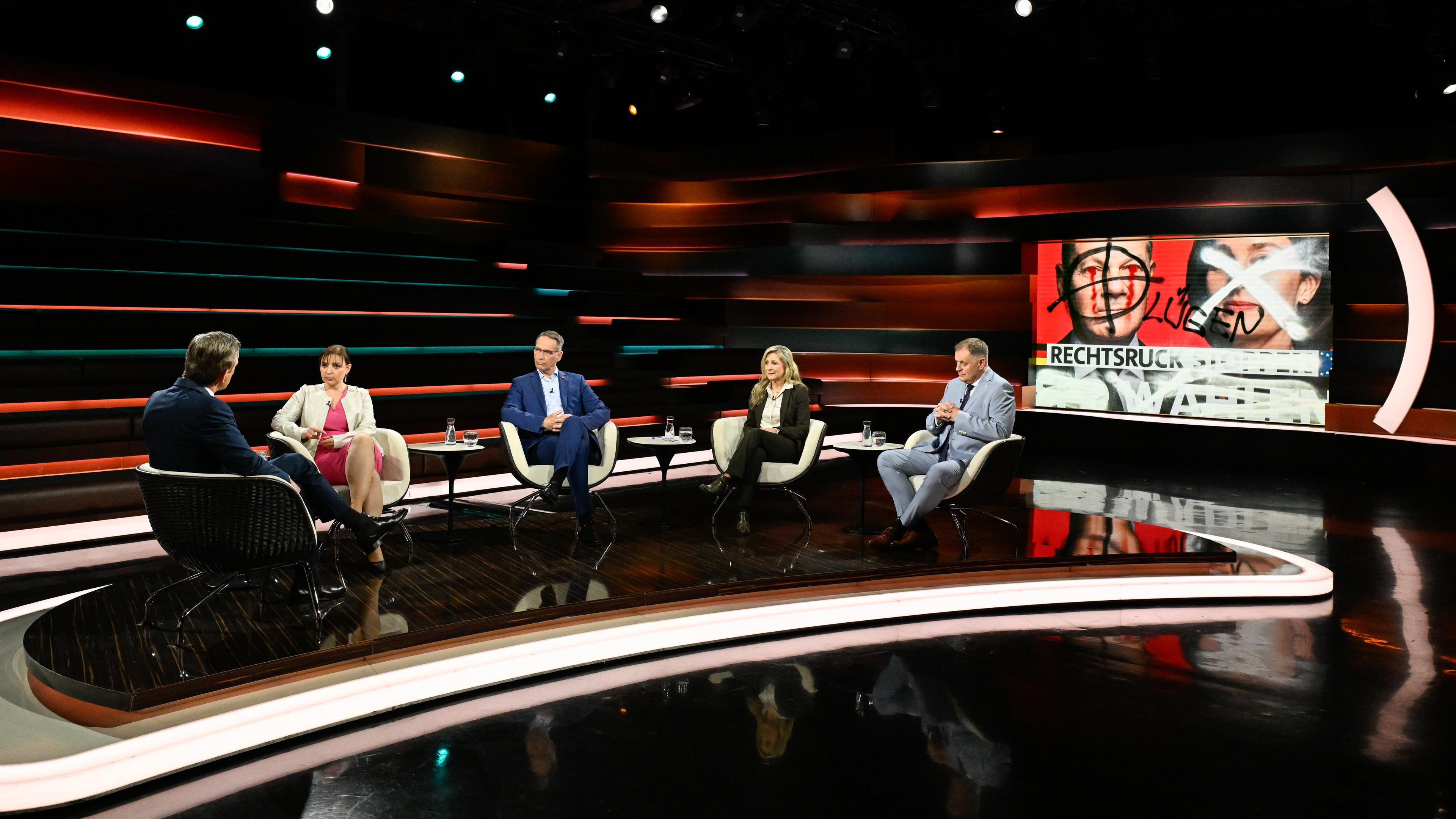 Markus Lanz vom 21. Mai 2024: Markus Lanz, Wiebke Sahin-Schwarzweller, Oliver Schmidt-Gutzat, Dagmar Schulz, Richard Arnold