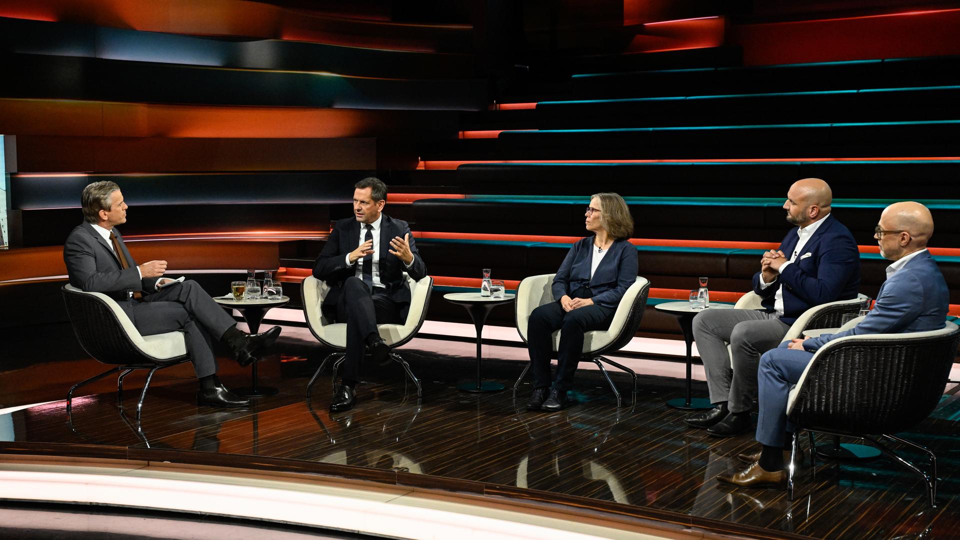 Markus Lanz vom 22. Oktober 2026: Markus Lanz, Olaf Lies, Doris Fischer, Christian Miele, Sebastian Matthes