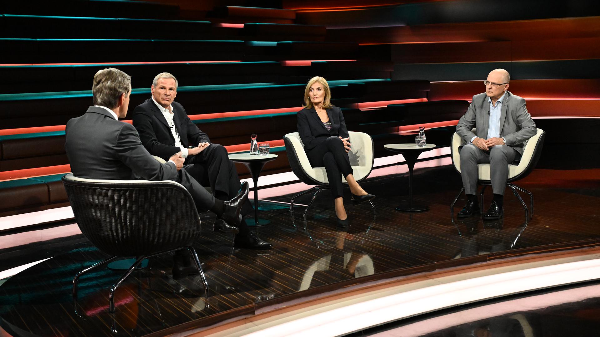 Markus Lanz vom 23. Oktober 2025: Markus Lanz, Georg Mascolo, Katja Gloger, Andrey Gurkov