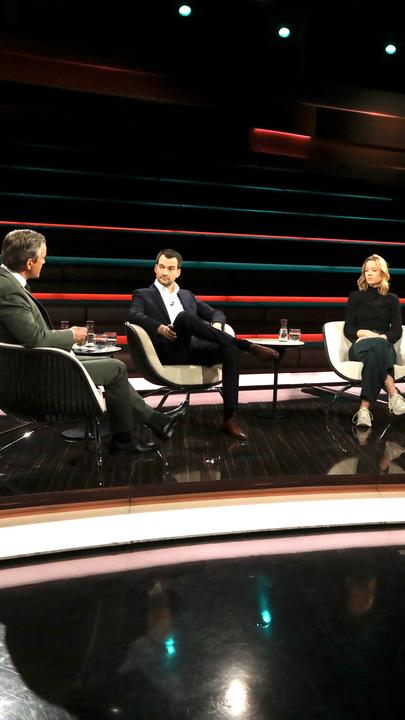 Markus Lanz vom 24. April 2024: Markus Lanz, Johannes Vogel, Carla Reemtsma, Wolf Wiedmann-Schmidt, Mark Schieritz  
