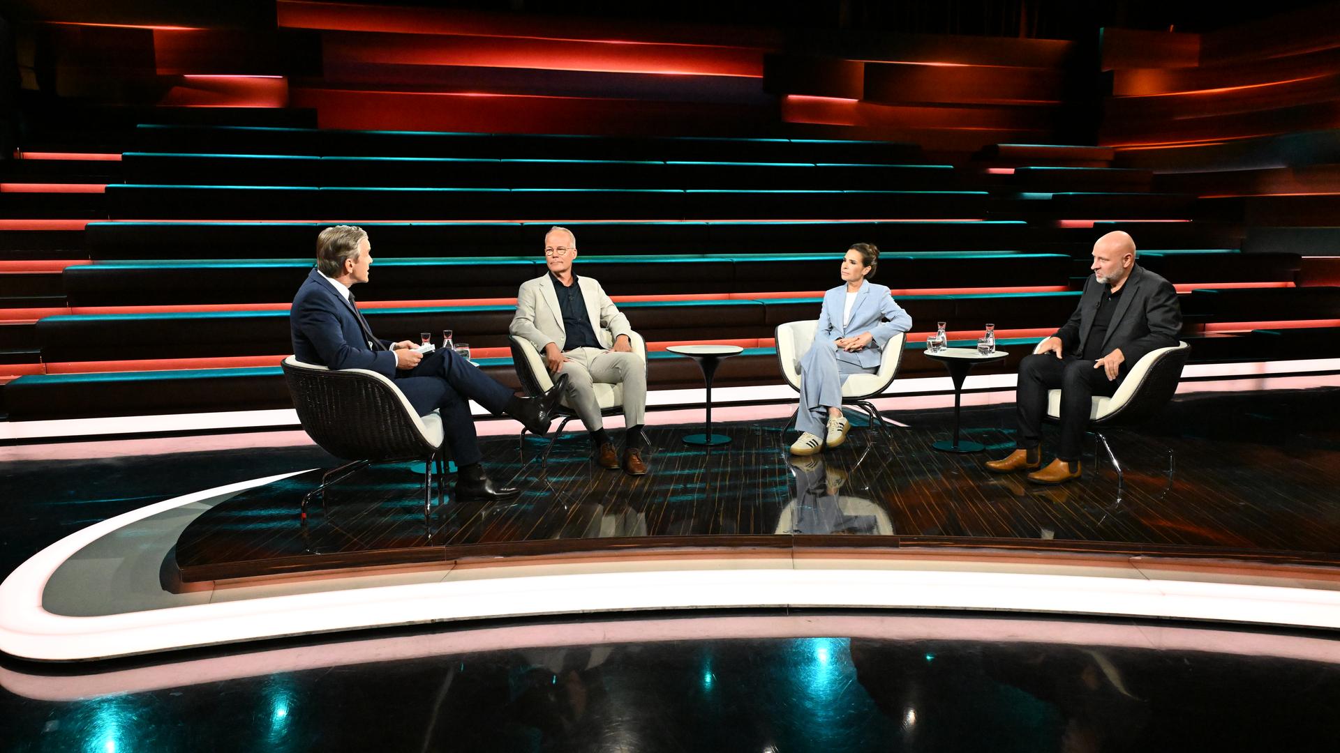 Markus Lanz vom 26. August 2026: Markus Lanz, Matthias Miersch, Dagmar Rosenfeld, Olaf Sundermeyer
