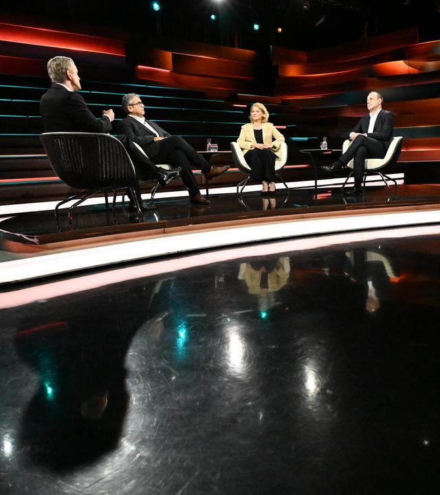 Markus Lanz vom 26. Mai 2026: Markus Lanz, Sigmar Gabriel, Kristina Dunz, Peter Neumann und in der Schalte Susanne Petersohn