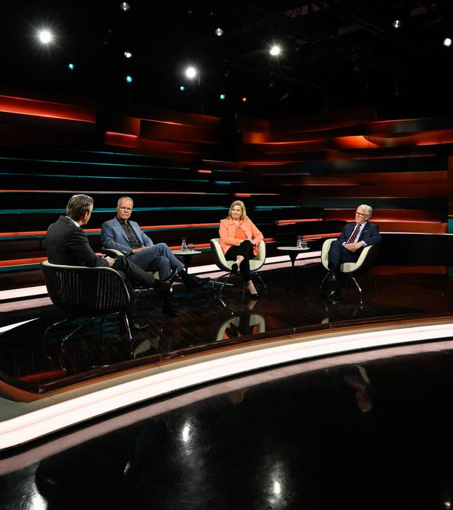 Markus Lanz vom 29. April 2026: Markus Lanz, Matthias Miersch, Eva Quadbeck, Rüdiger von Fritsch