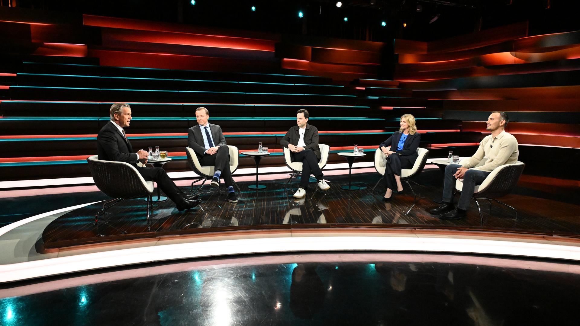 Markus Lanz vom 3. Juni 2026: Markus Lanz, Adis Ahmetovic, Johannes Winkel, Kerstin Münstermann, Ibrahim Naber