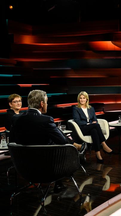 Markus Lanz vom 30. Januar 2025: Klara Geywitz, Markus Lanz, Kerstin Münstermann, Michael Kyrath, Gerald Knaus