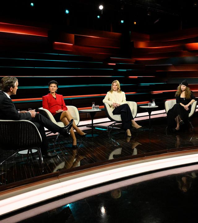 Markus Lanz vom 30. Oktober 2025: Markus Lanz, Sahra Wagenknecht, Kerstin Münstermann, Maria Aljochina, Carlo Masala