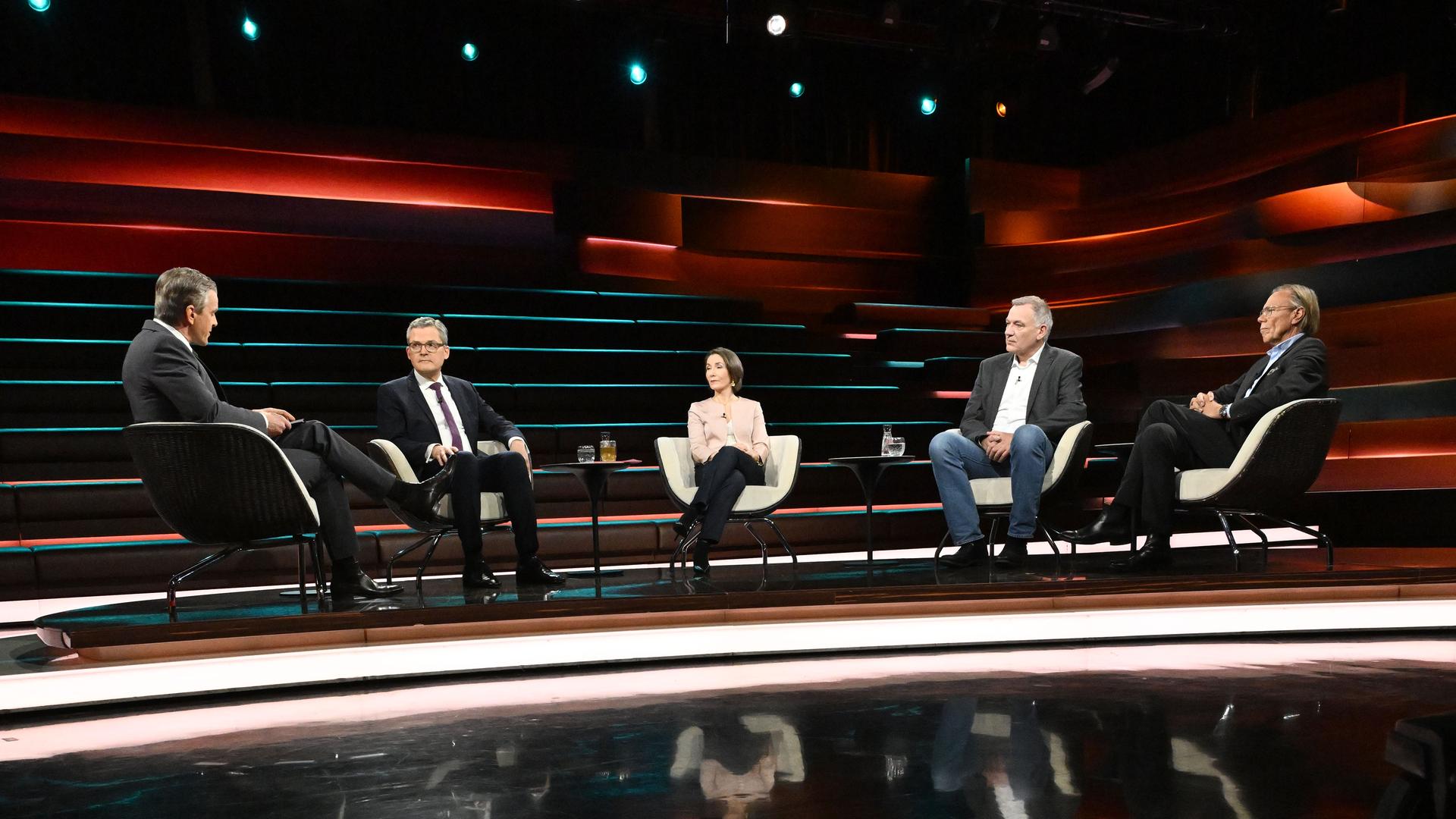Markus Lanz vom 5. März 2026: Markus Lanz, Roderich Kiesewetter, Claudia Major, Jan van Aken, Harald Welzer 