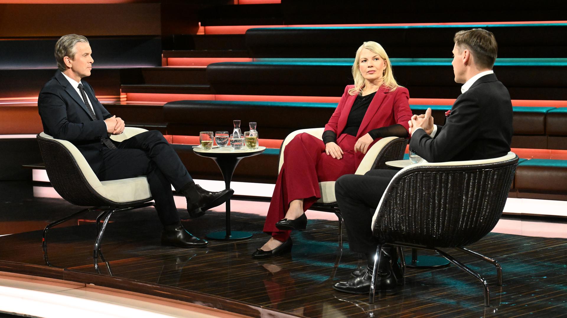 Markus Lanz vom 8. April 2026: Markus Lanz, Annett Meiritz und Daniel Gerlach