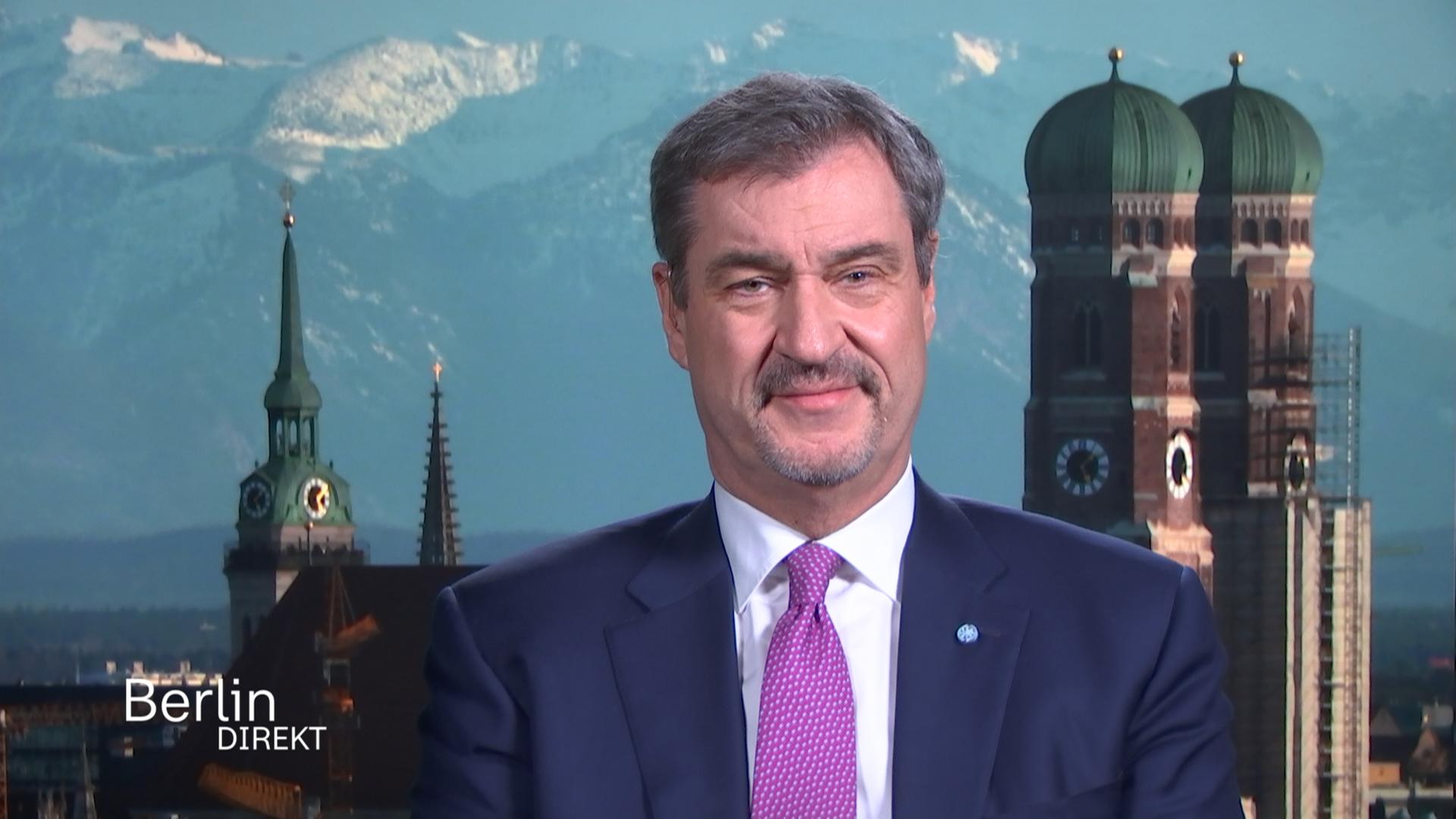 Markus Söder, CSU-Parteivorsitzender und bayerischer Ministerpräsident