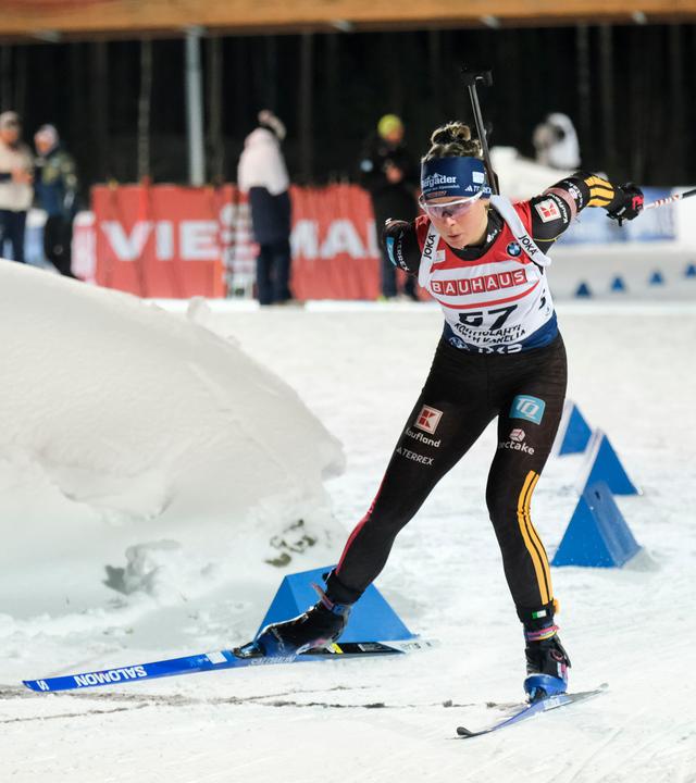 Marlene Fichtner aus Deutschland in Aktion.