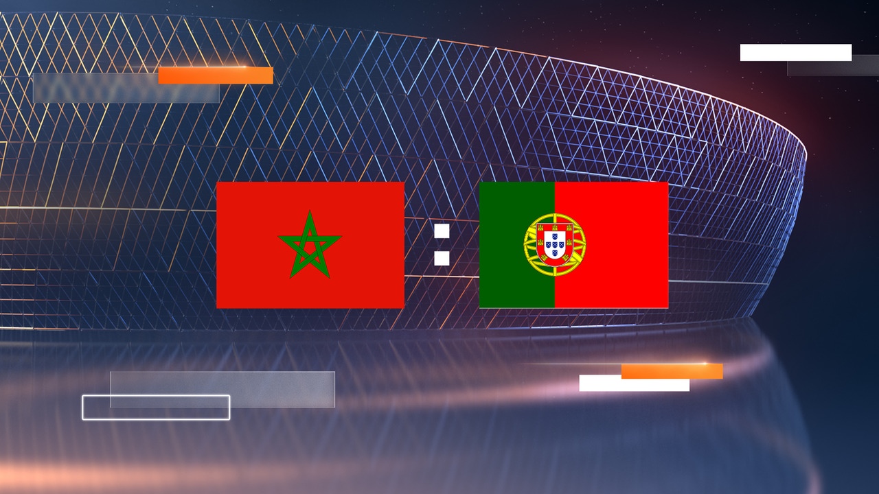 Viertelfinale Marokko - Portugal Fußball-WM 2022