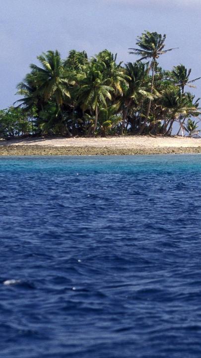 Eine der Marshall-Inseln.