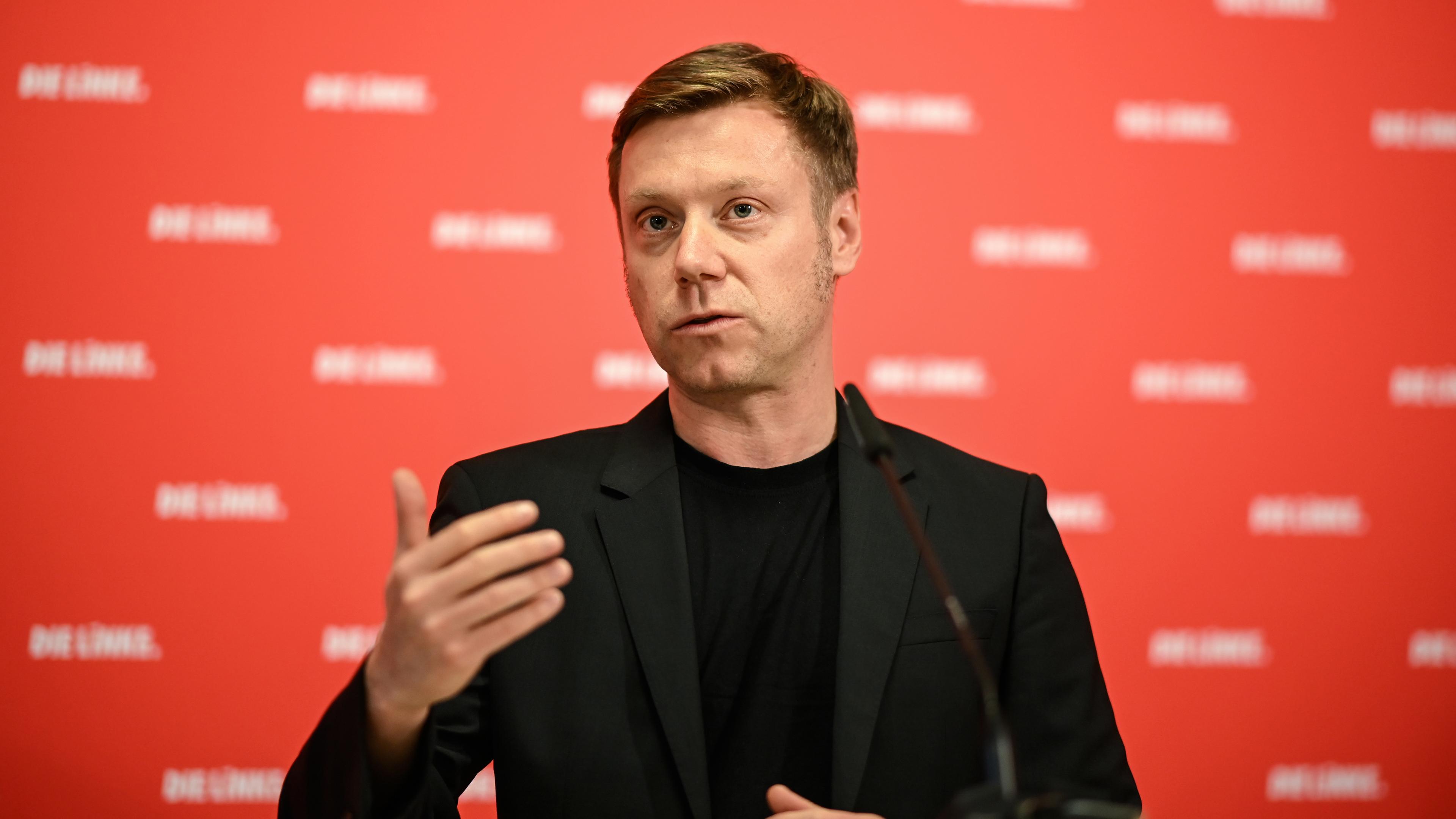 Berlin: Martin Schirdewan, Vorsitzender der Partei Die Linke