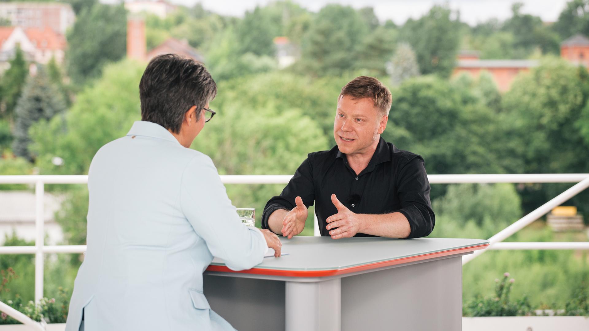 Martin Schirdewan im ZDF-Sommerinterview