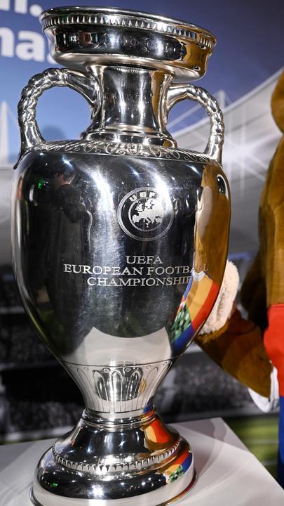 Maskottchen der Fußball-Europameisterschaft, aufgenommen am 05.04.2024