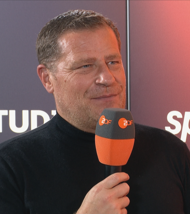 Max Eberl ist jetzt beim Sportstudio.