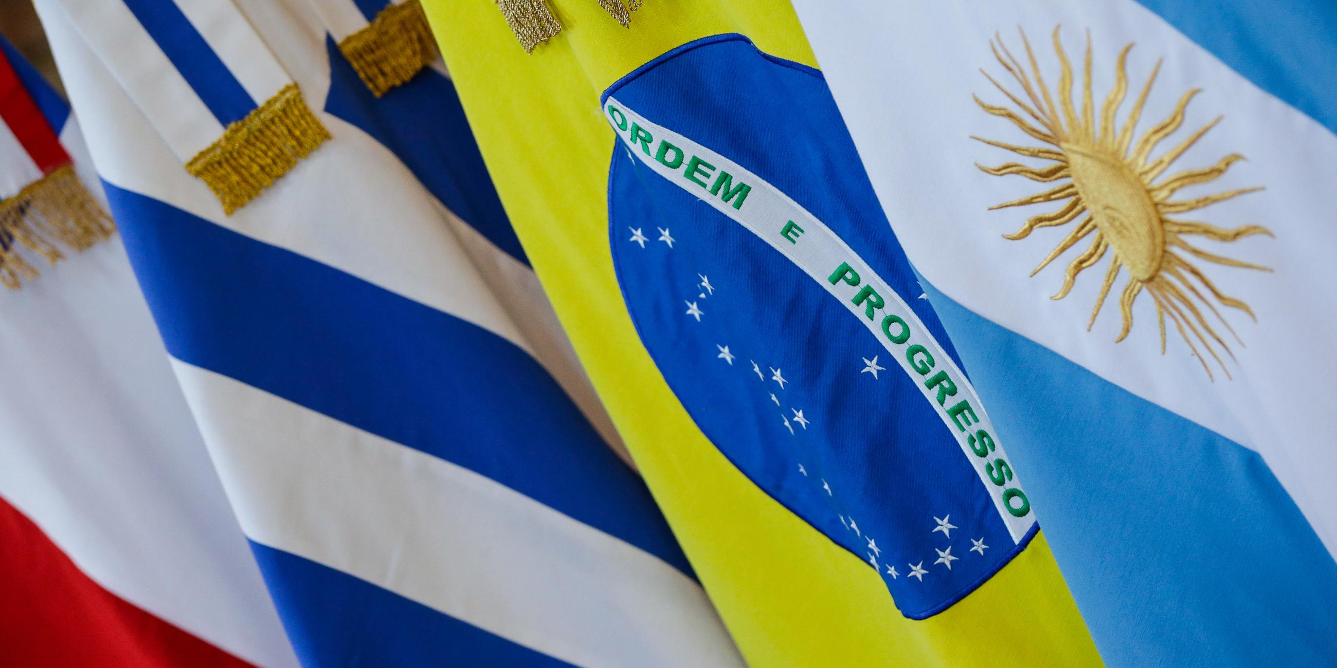 Flaggen der Mercosur-Länder