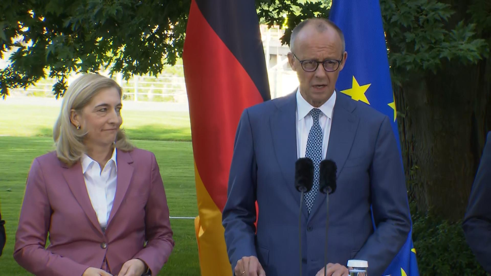Pressekonferenz Friedrich Merz