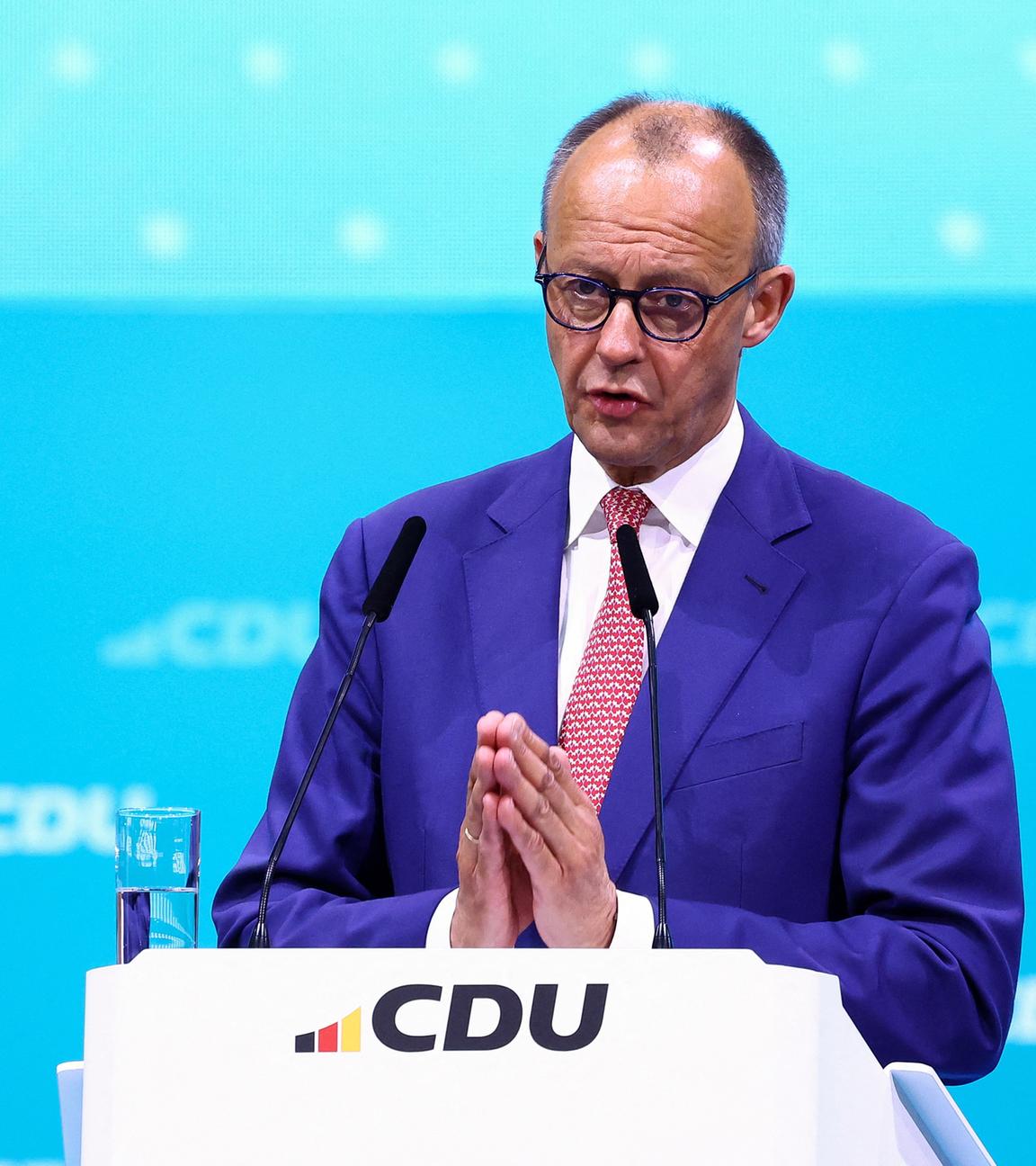 Friedrich Merz beim CDU-Parteitag