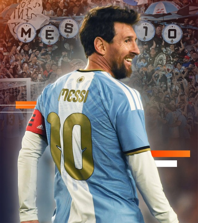 Lionel Messi - Bolzplatz