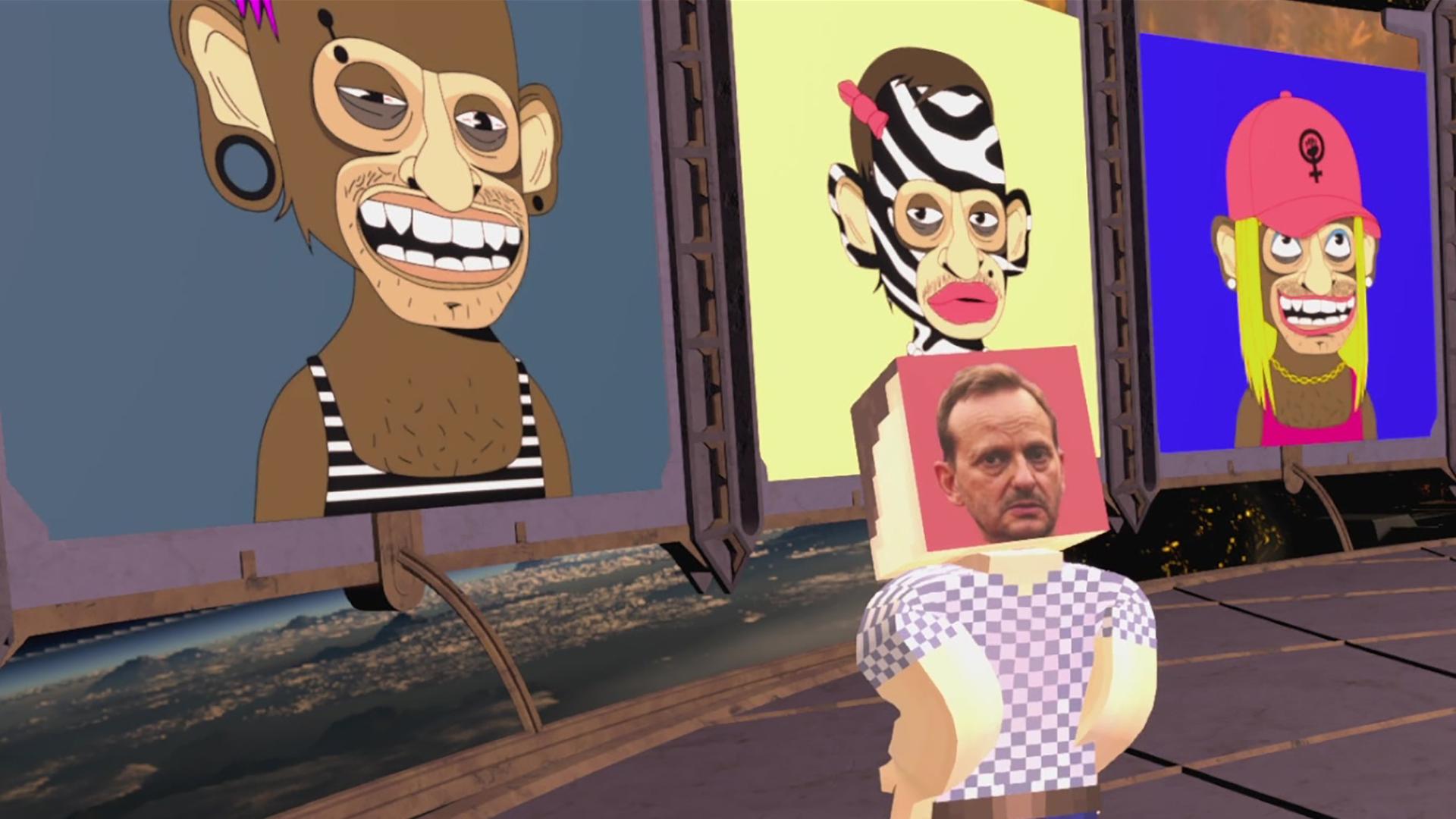 Doppelhaushälfte: Andi (Milan Peschel) sieht mit Schrecken, dass er Vorlage für Brians Kunst ist.