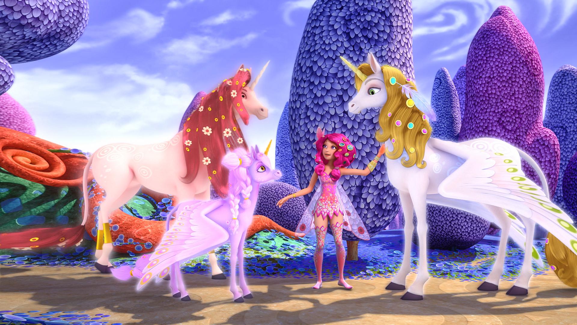 Lyria mit Kyara, Mia und Onchao.