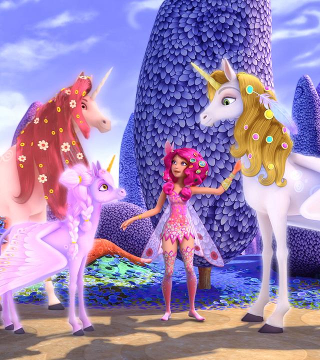 Lyria mit Kyara, Mia und Onchao.
