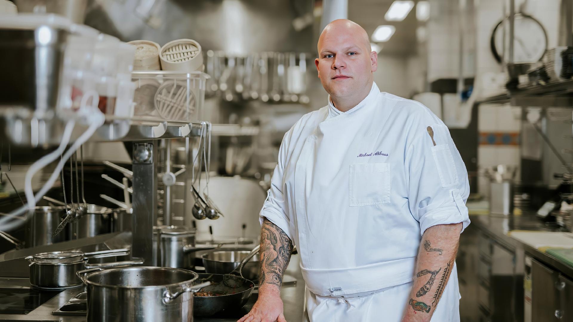 Michael Althaus, Sous Chef im Gstaad Palace