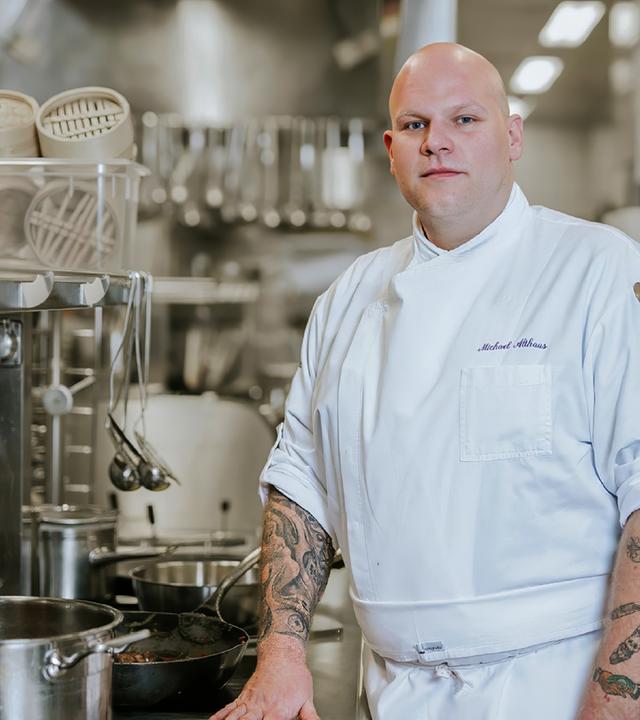 Michael Althaus, Sous Chef im Gstaad Palace