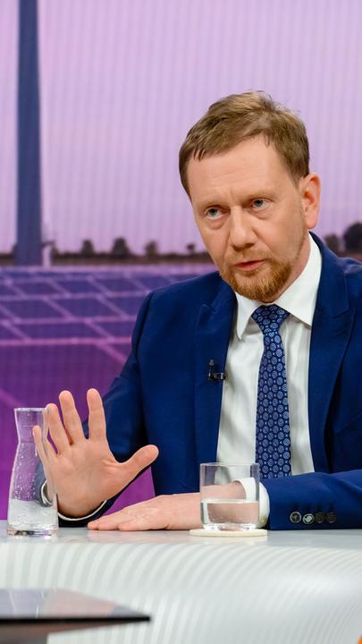  Michael Kretschmer bei "maybrit illner"