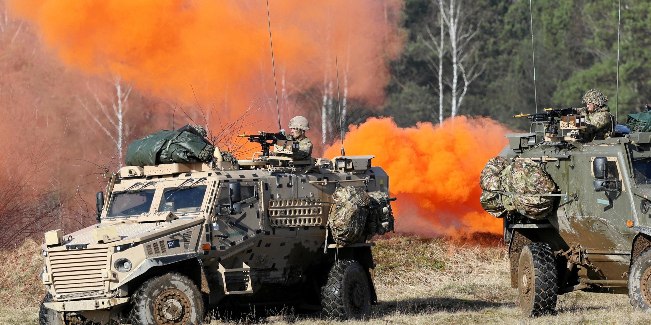 NATO's Steadfast Defender Übung in Polen