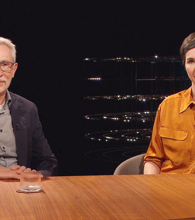 Philipp Ramming, Kinder- und Jugendpsychologe, und Simone Miller, Philosophin