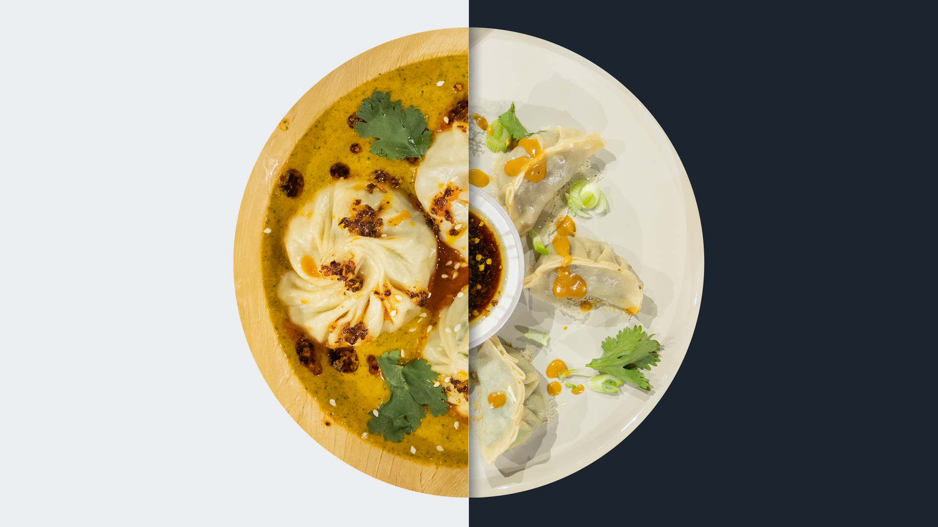 Mixed Momo vs. Zweierlei Gyoza