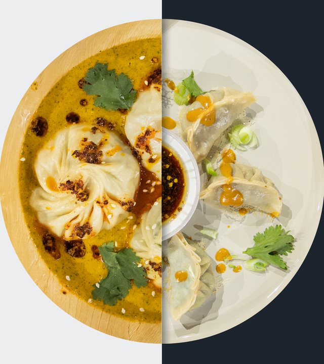 Mixed Momo vs. Zweierlei Gyoza