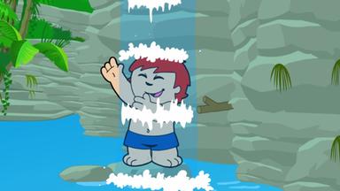 Lachendes Mainzelmännchen