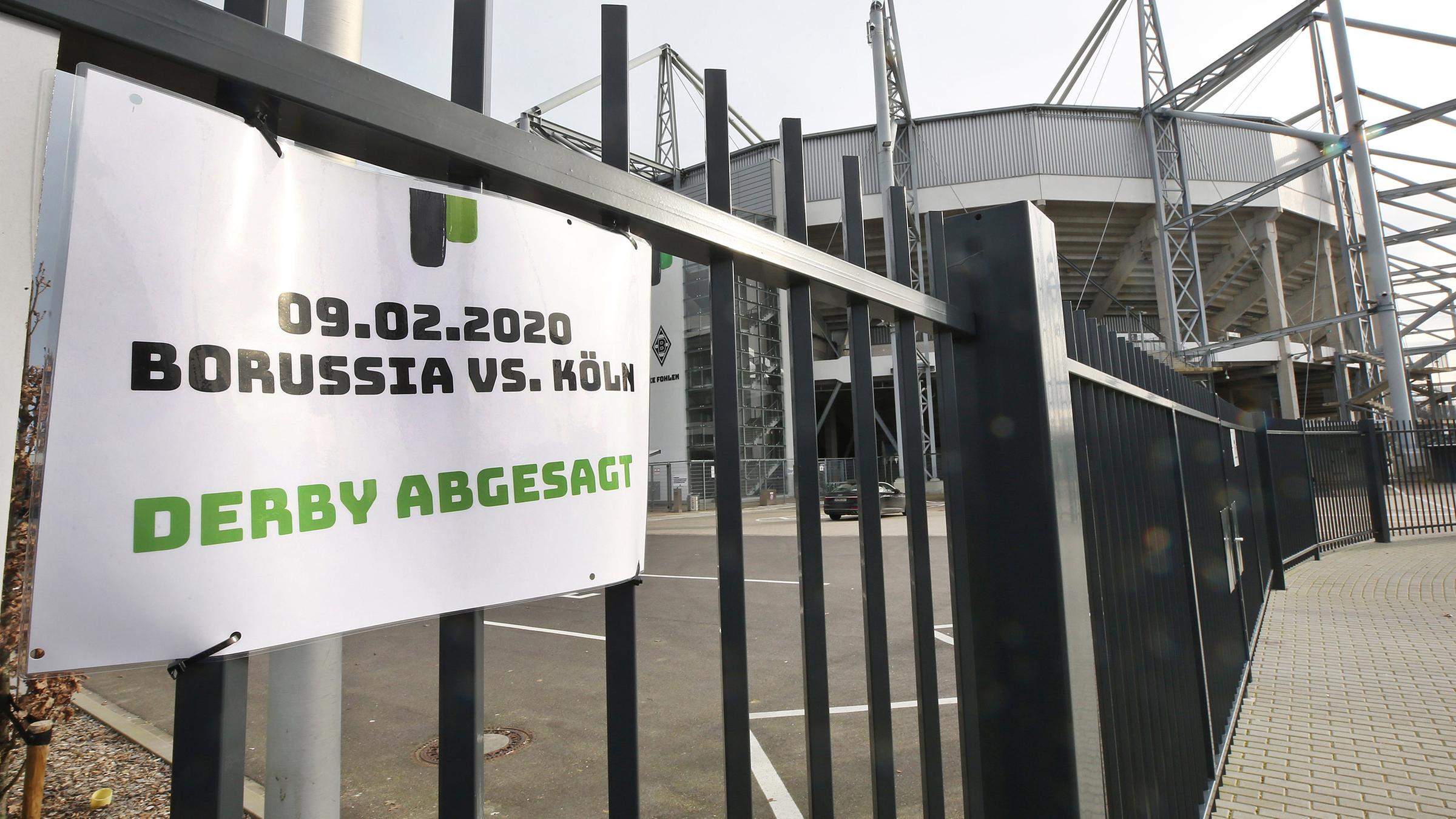 Bundesliga Borussia Koln Wegen Sturms Abgesagt Zdfheute