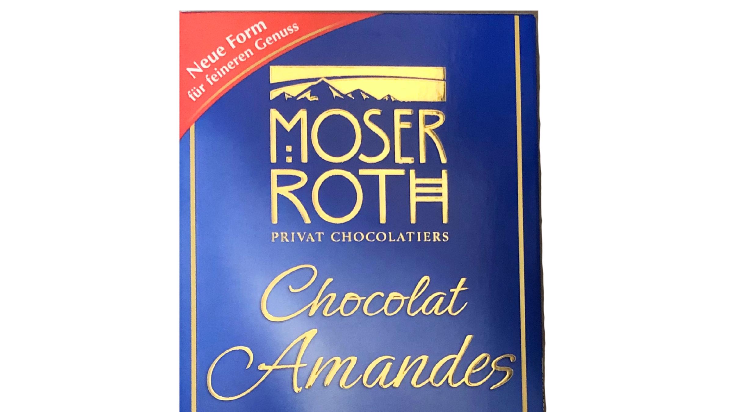 Schokolade der Aldi-Eigenmarke Moser Roth