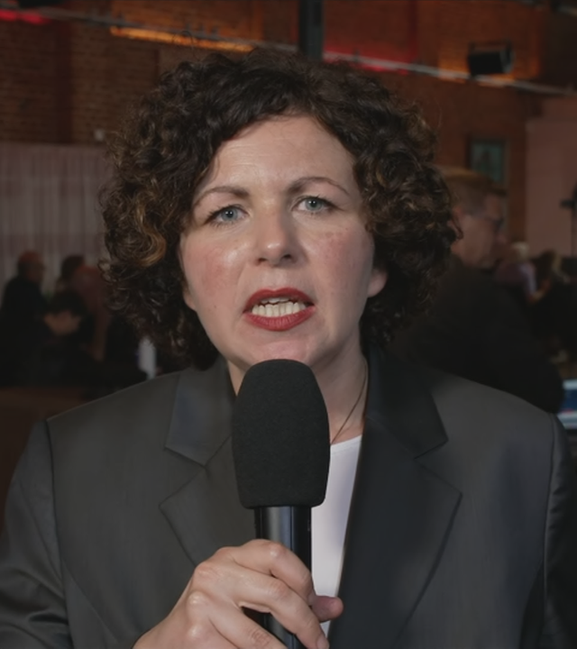 Amira Mohammed Ali  vom Bündnis Sahra Wagenknecht mit einer Reaktion zur Landtagswahl in Sachsen-Anhalt.