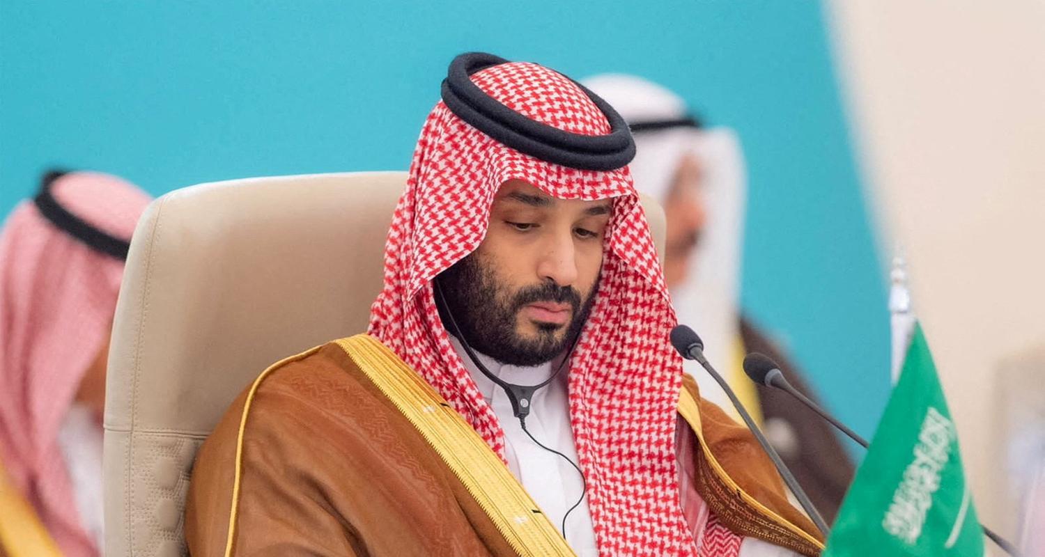 Der saudische Kronprinz Mohammed bin Salman nimmt am 19. Juli 2023 am 18. Konsultationstreffen der Staats- und Regierungschefs des Golfkooperationsrates (GCC) und des Gipfels mit den zentralasiatischen Ländern (C5) in Dschidda, Saudi-Arabien, teil.